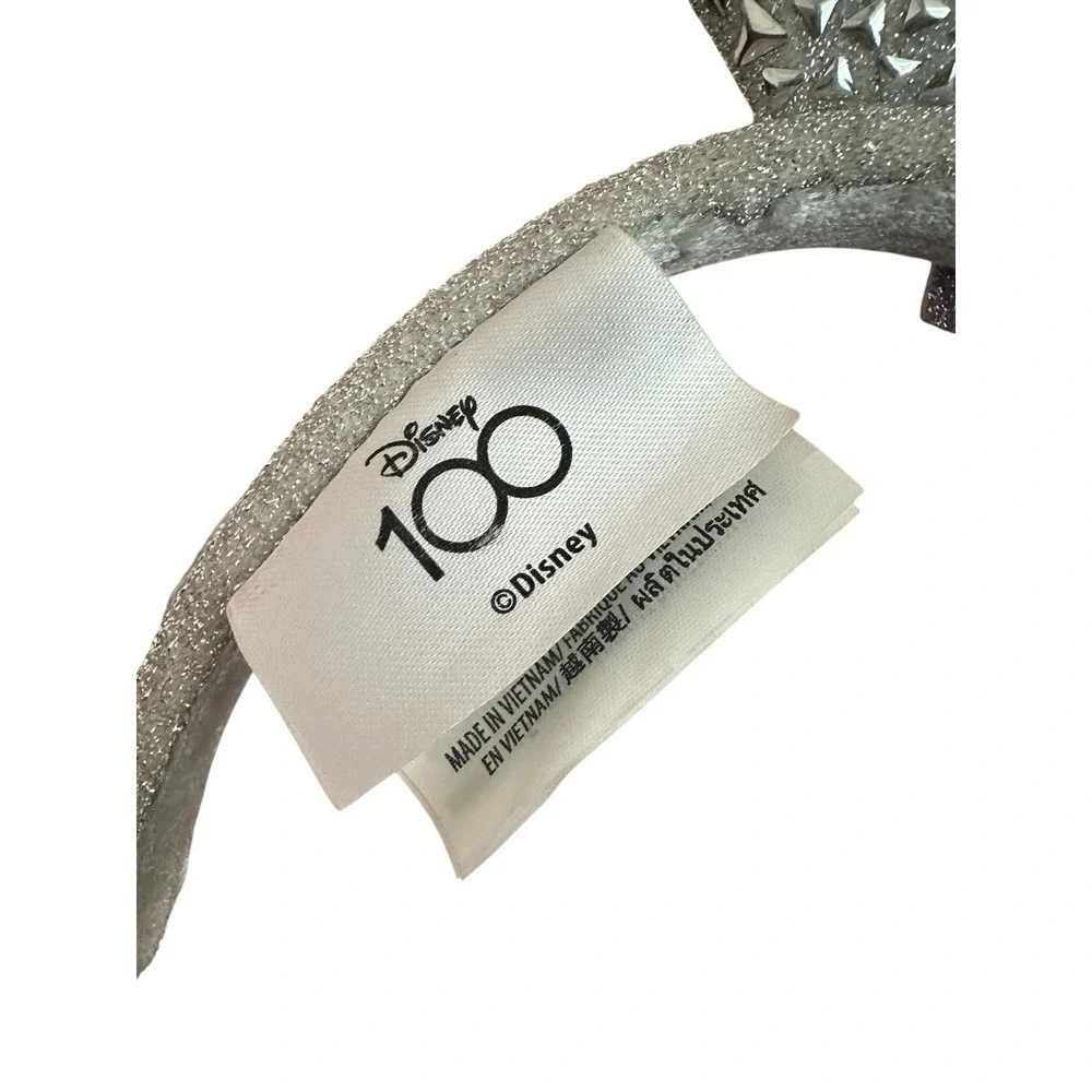 Disney 100th 100 Years‎ Anniversary Platinum Celebration Minnie Headband Ears